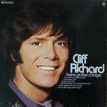 Cliff Richard Seine Grosse Erfolge rare german club lp