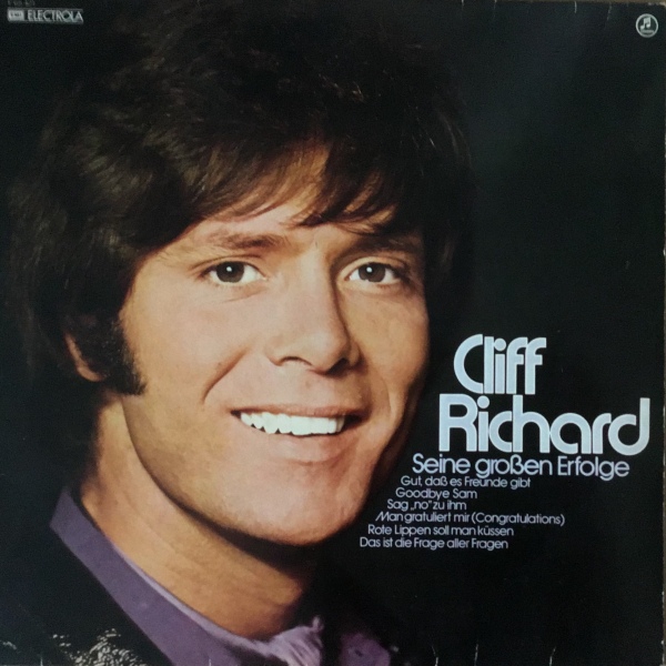 Cliff Richard Seine Grosse Erfolge rare german club lp