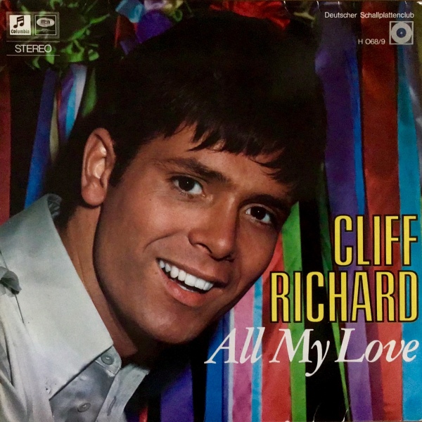 Cliff Richard All My Love ex/ex